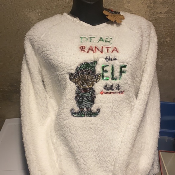 Merry Christmas poof New York new with tags size medium - Picture 3 of 9